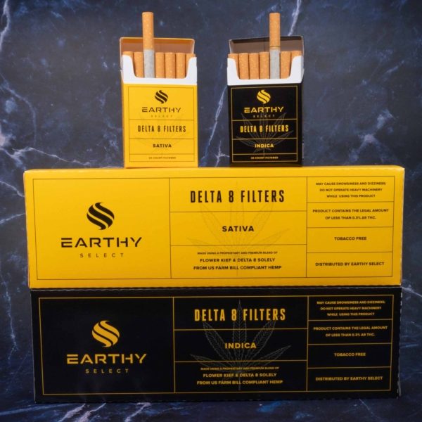Delta-8 THC Smokes - Sativa and Indica Filters