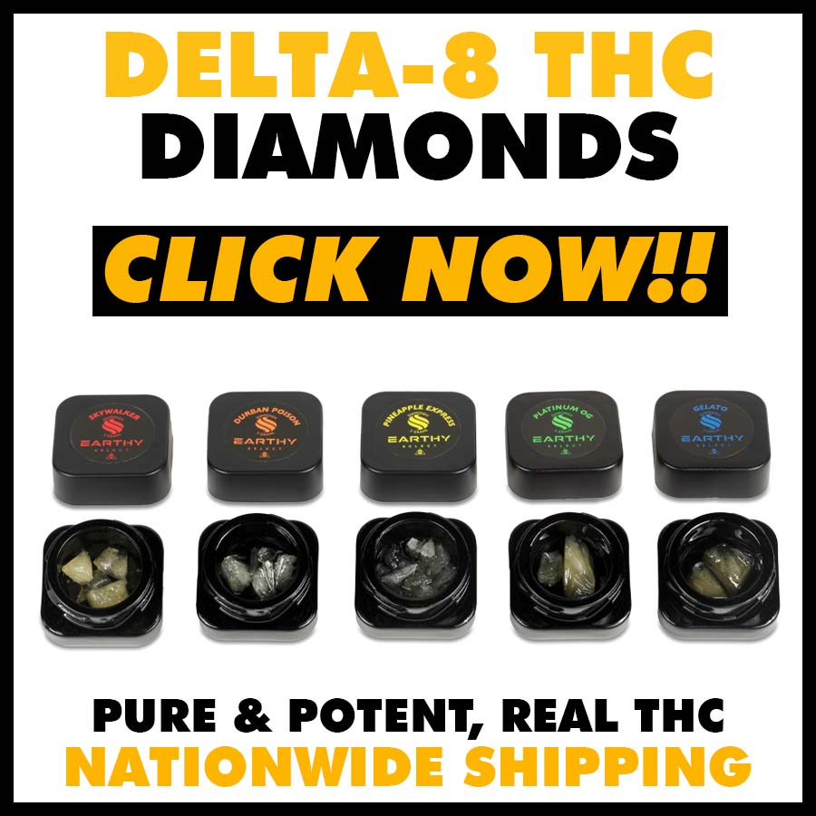 Order Earthy Select Delta-8 THC Diamonds