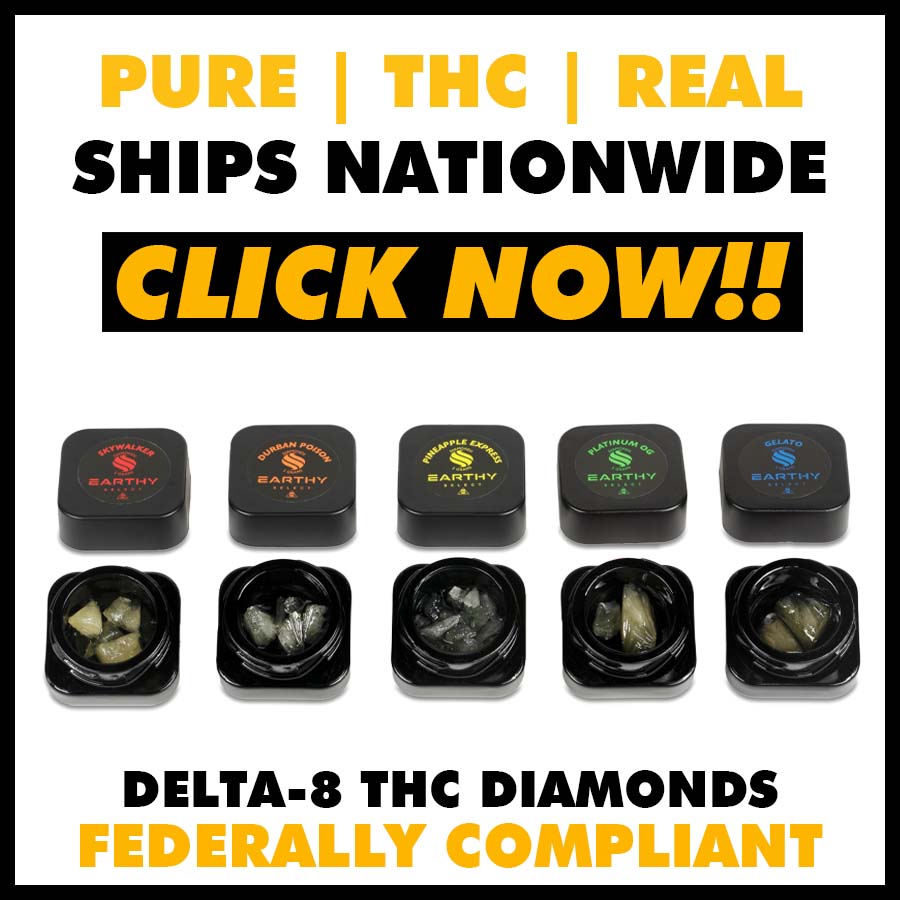 Order Earthy Select Delta-8 THC Diamonds