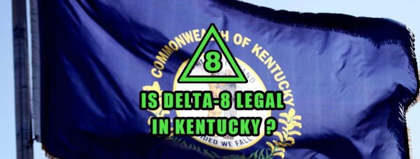 Is Delta-8 Legal in Kentucky flag - Earthy Select logo