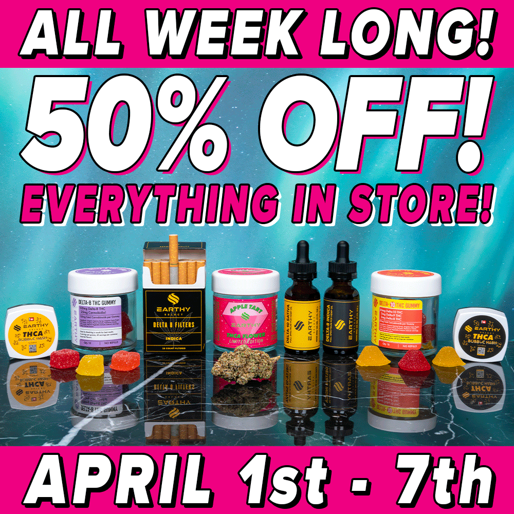 Earthy Select - April Fool's Sale - 50% Off Everything