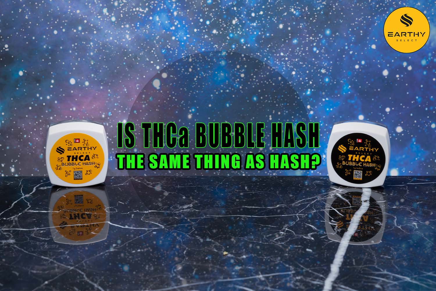 Is THCa Bubble Hash the Same Thing as Hash? | Earthy Select