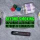 Beyond Smoking: Exploring Alternative Methods of Cannabis Use | Earthy Select