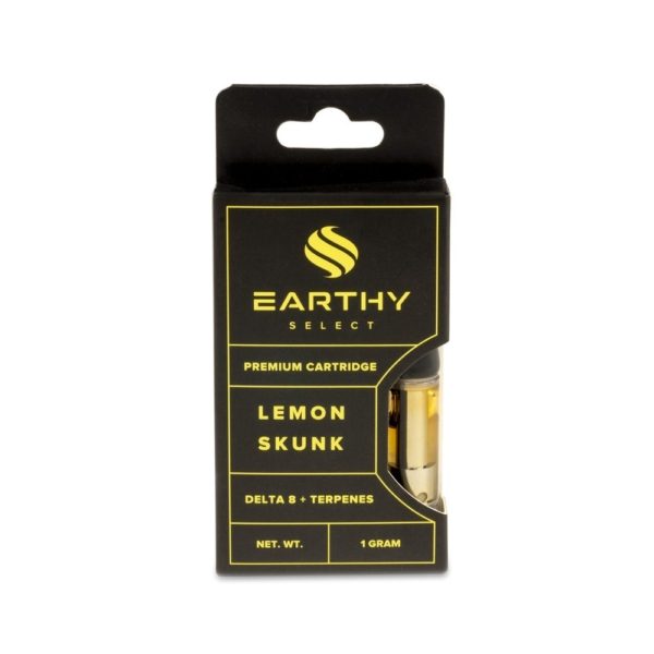 Earthy Select Delta-8 THC Vape Cartridge - Lemon Skunk