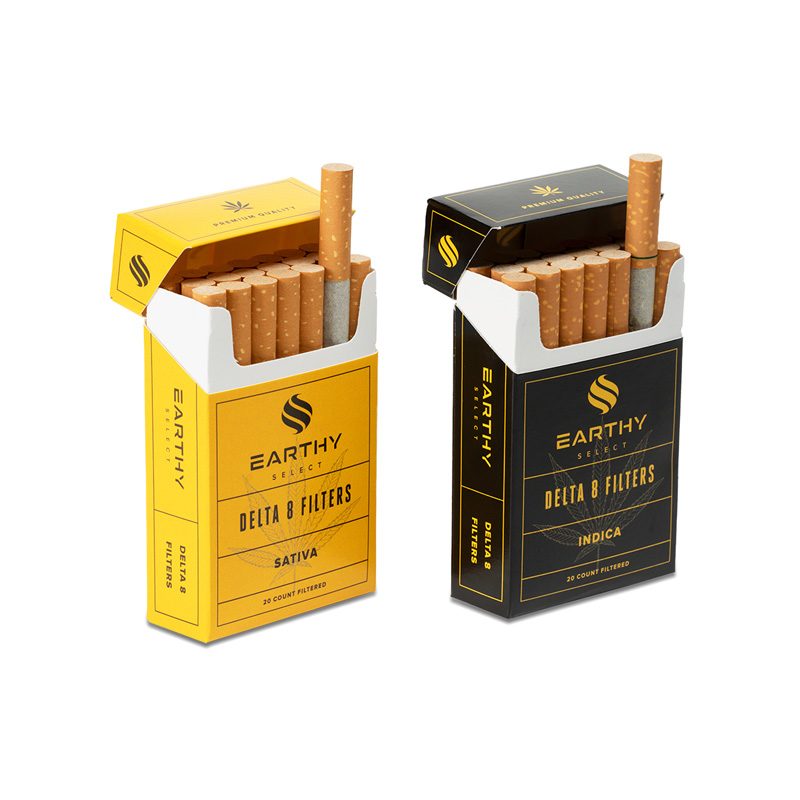 Earthy Select Delta-8 THC Filters: Sativa and Indica