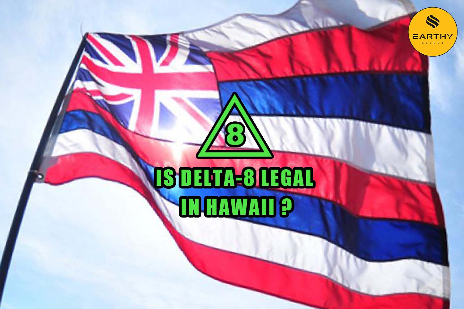 Is Delta-8 Legal in Hawaii flag