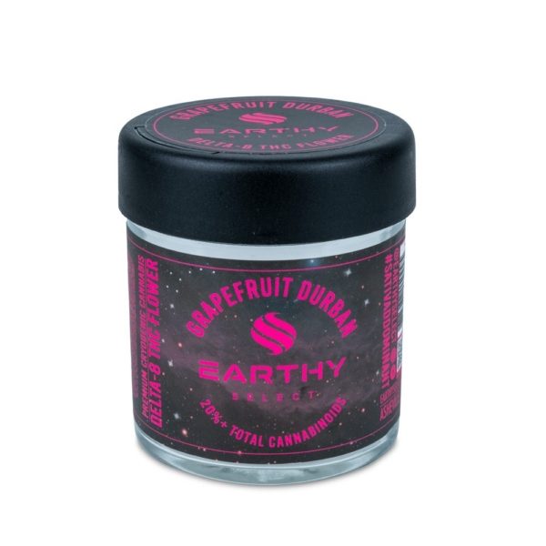 Delta8 Cryo Flower Jars Grapefruit Durban Earthy Select