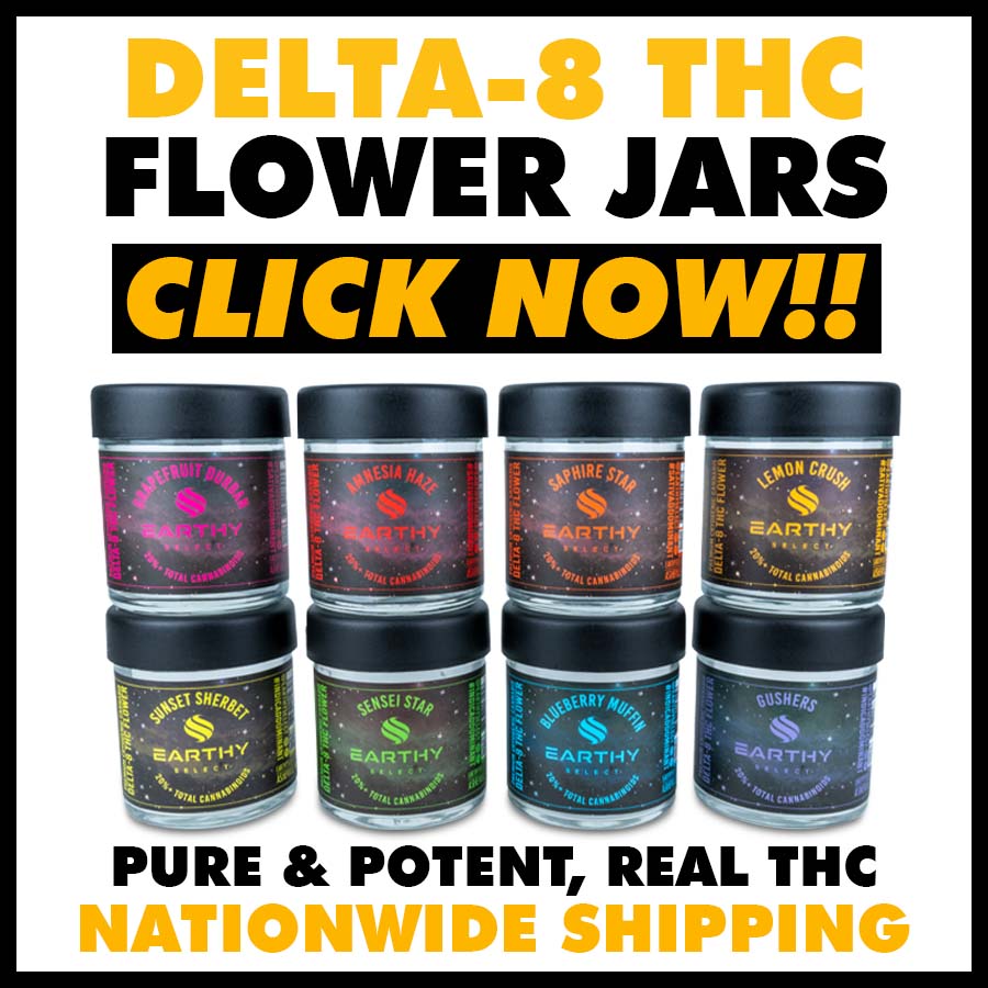Order Earthy Select Delta-8 THC 3.5 gram Cannabis Flower