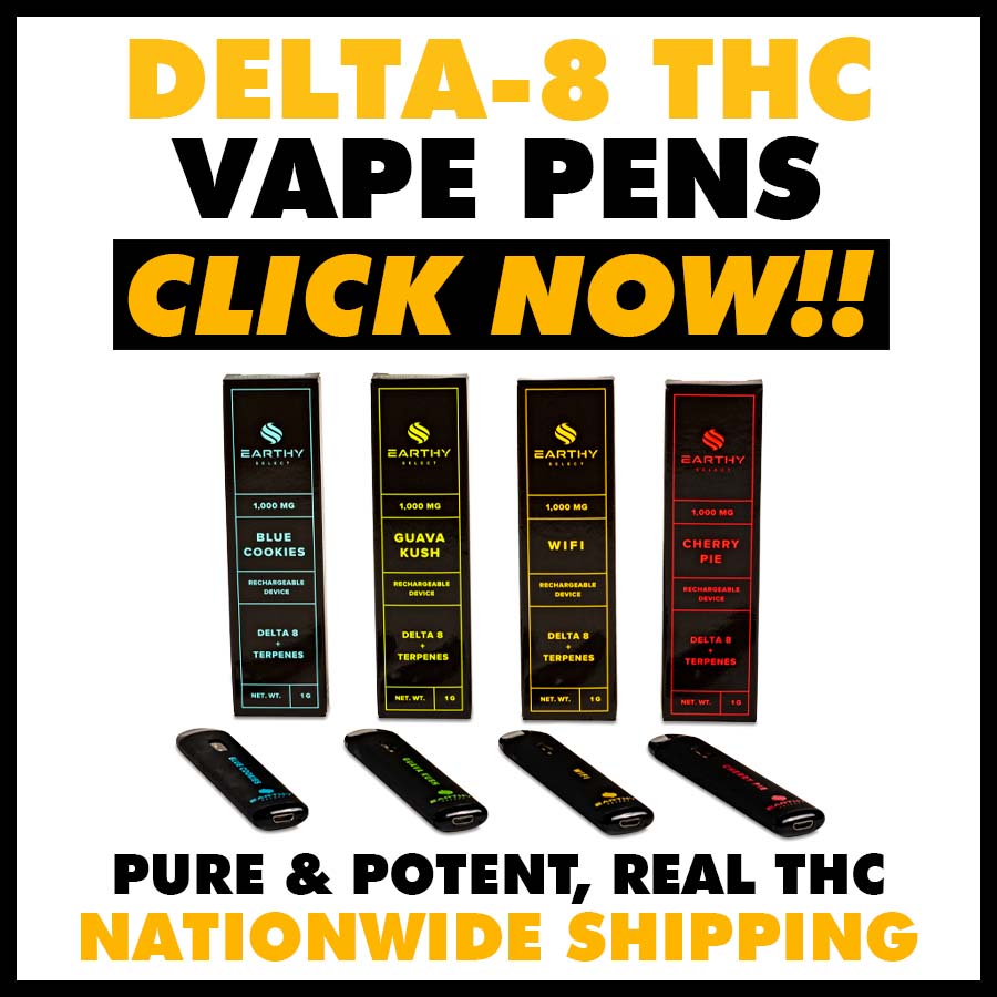 Order Earthy Select Delta-8 Vape Pens
