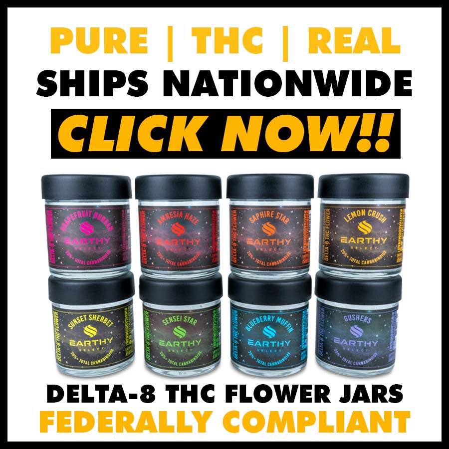 Order Earthy Select Delta-8 THC 3.5 gram Cannabis Flower