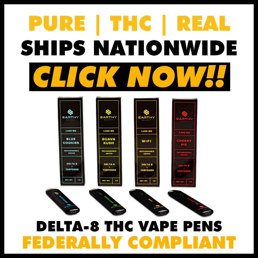 Order Earthy Select Delta-8 THC Vape Pens