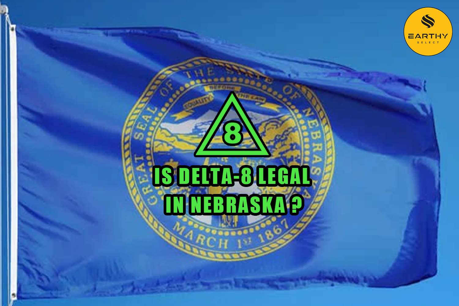 Is Delta-8 Legal in Nebraska flag