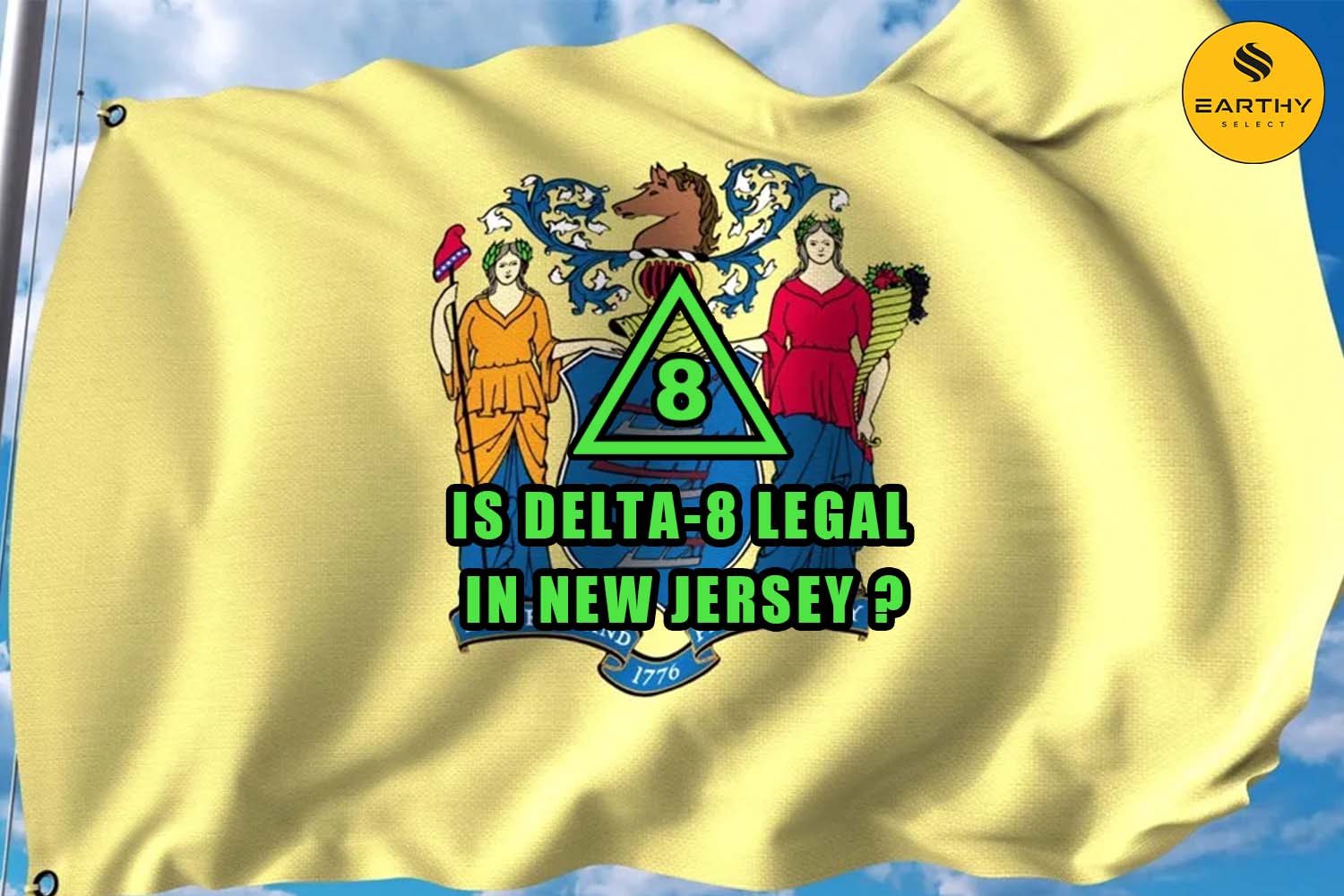 Is Delta-8 Legal in New Jersey flag