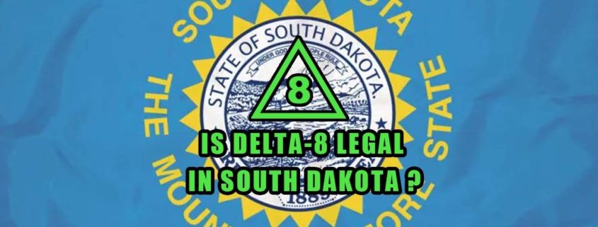 Is Delta-8 Legal in South Dakota flag, Earthy Select logo