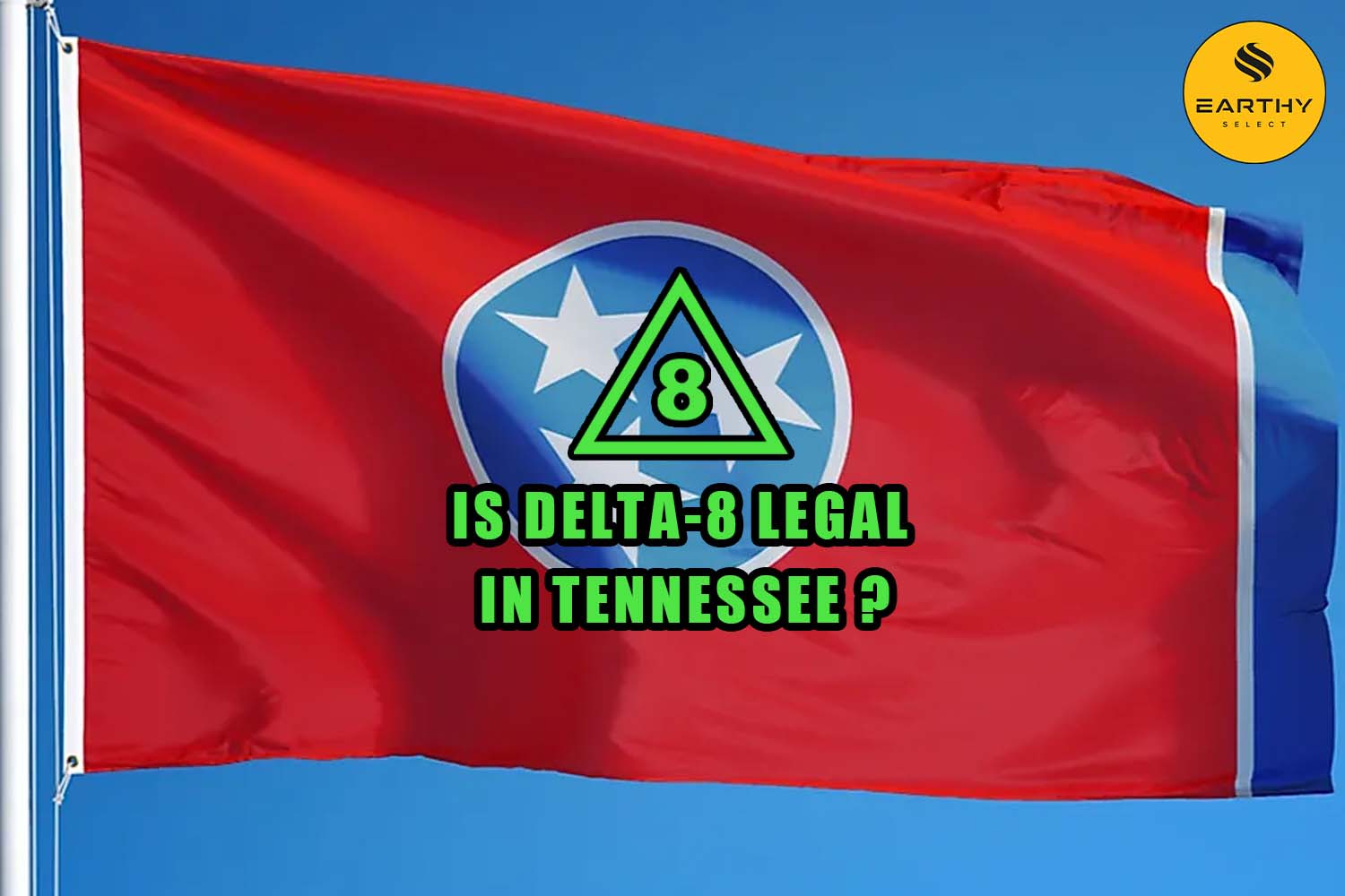 Is Delta 8 THC legal in Tennessee flag