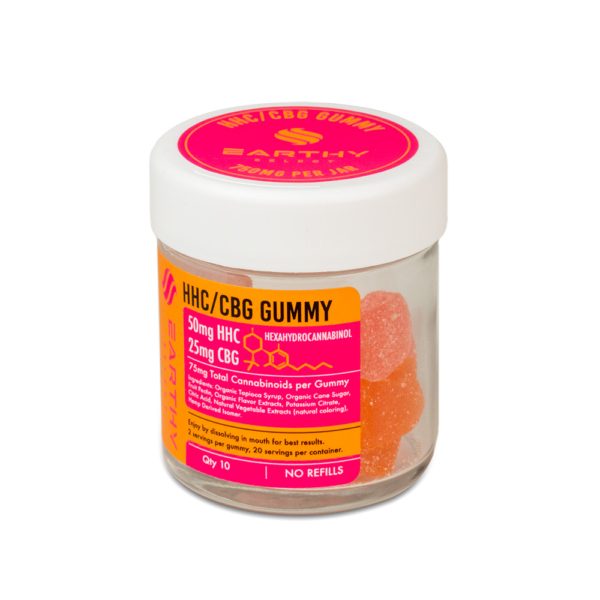 Earthy Select HHC/CBG Gummies 75mg cannabinoids