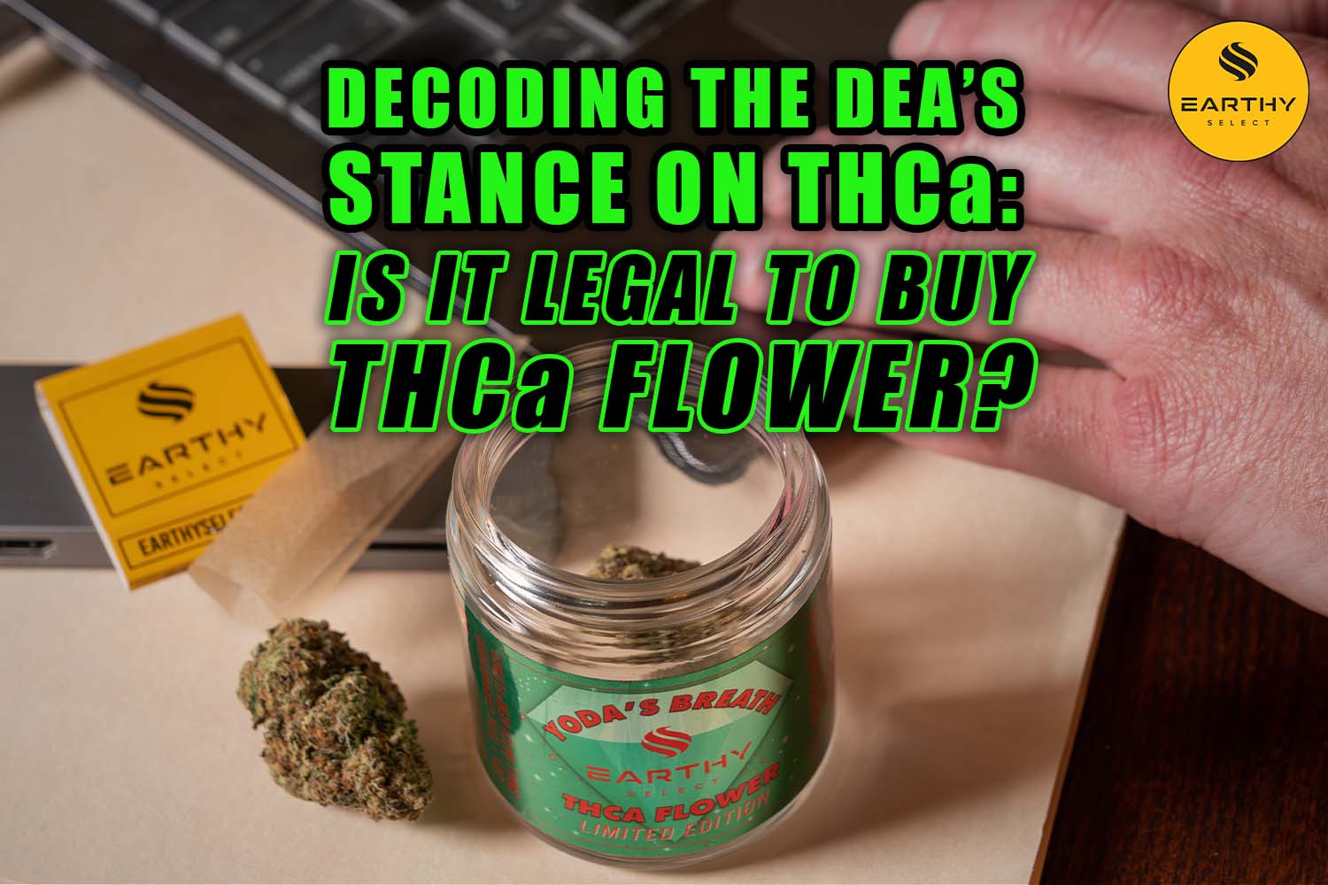 Decoding the DEA's Stance on THCa: Is it Legal to Buy THCa Flower?