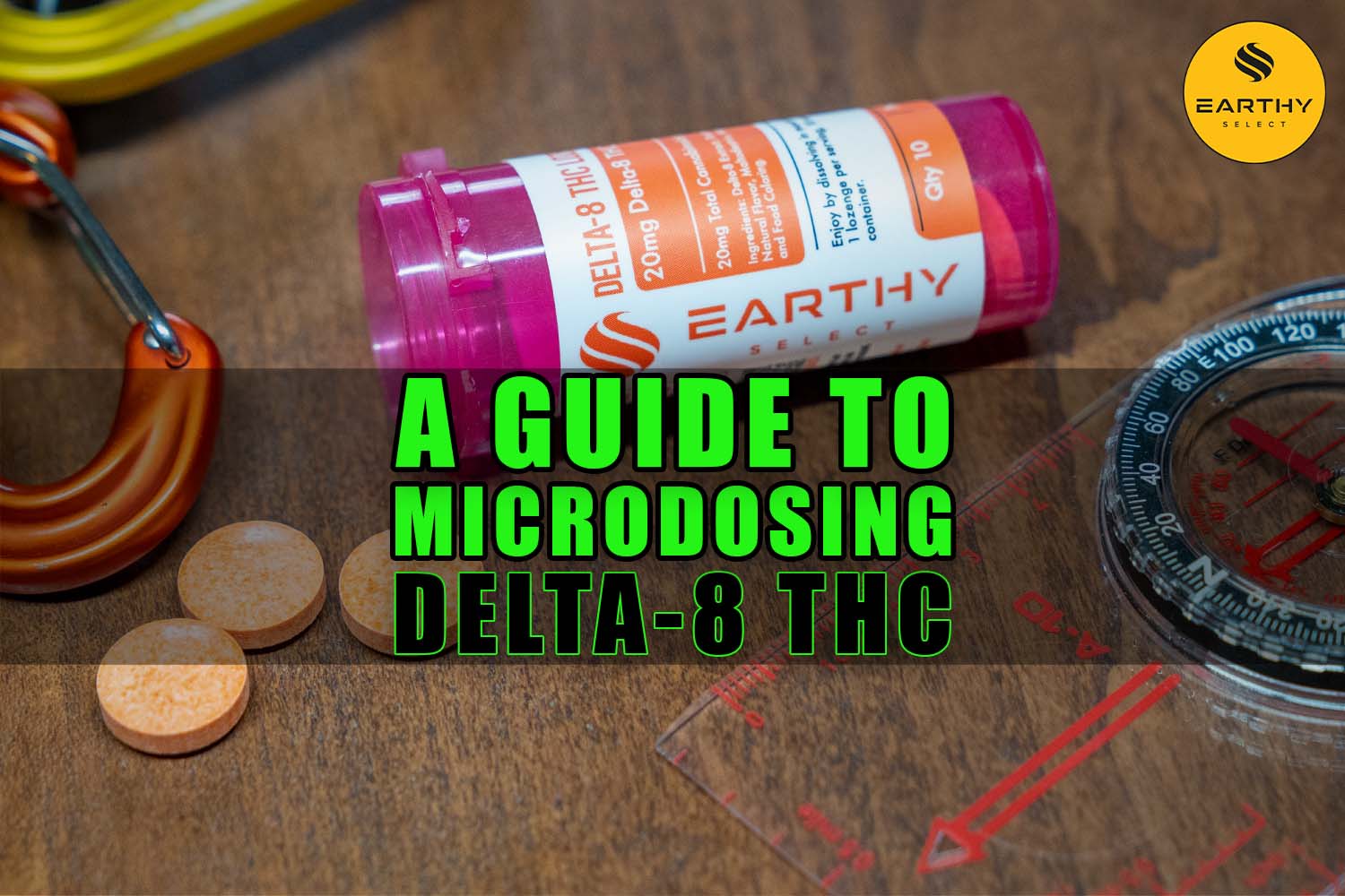 A Guide to Microdosing Delta-8 THC. Earthy Select Delta-8 Lozenges