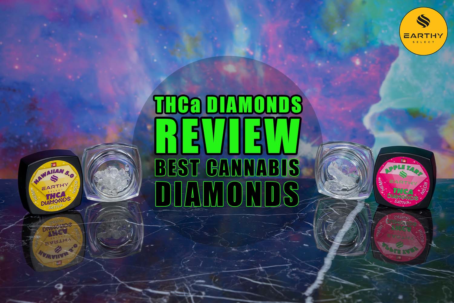 THCa Diamonds Review: Best Cannabis Diamonds | Earthy Select THCa