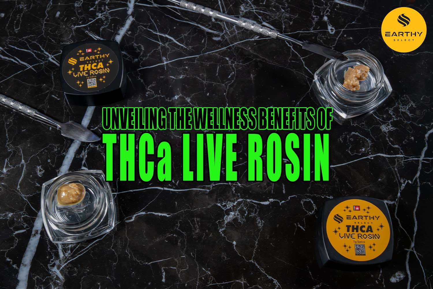 Unveiling the Wellness Benefits of THCa Live Rosin | Earthy Select