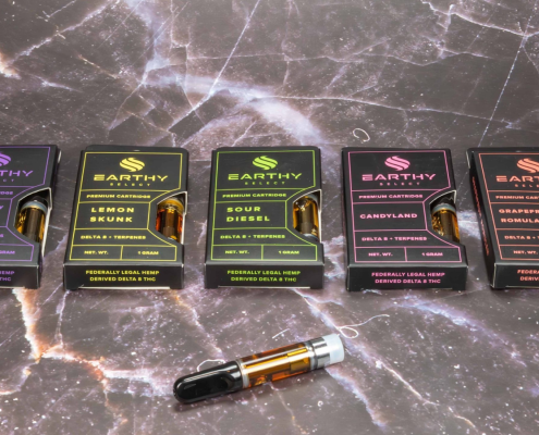 Earthy Select’s delta 8 THC premium cartridges