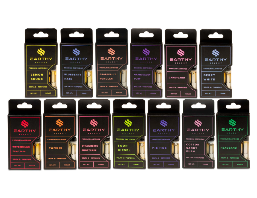 Earthy Select’s Delta-8 Vape Cartridges