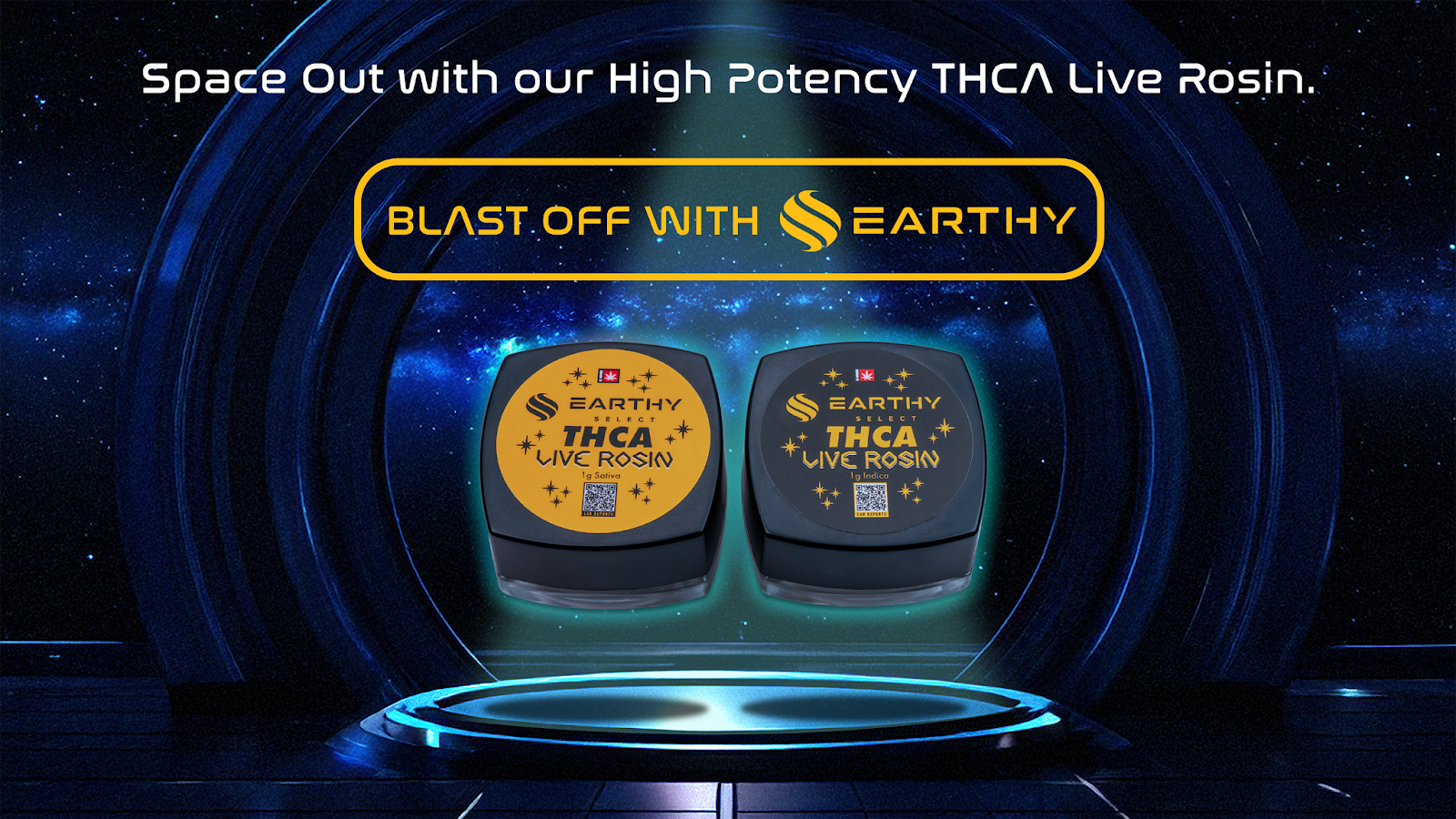 THCa Live Rosin from Earthy Select
