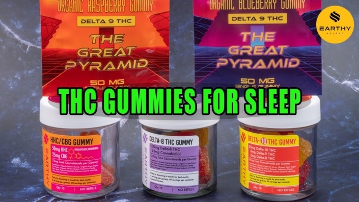 Earthy Select’s lineup of cannabis and THC gummies for sleep