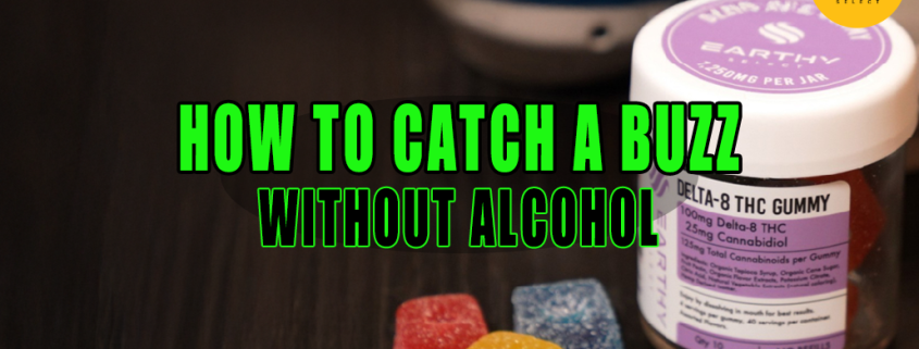 Catch a buzz without alcohol with Delta-8 THC Gummies by Earthy Select.