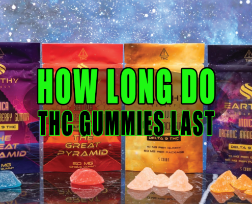 Earthy Select’s collection of Sativa and Indica THC gummies