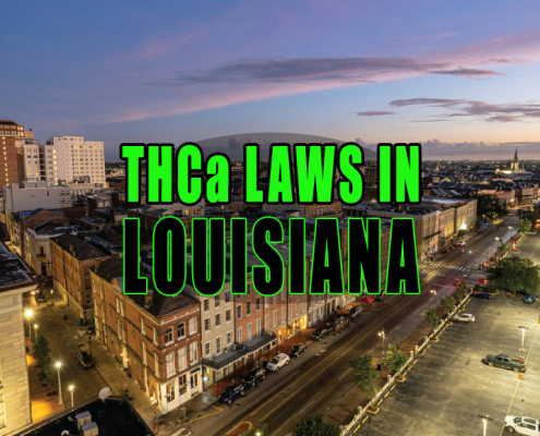 Louisiana city skyline at dusk