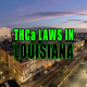 Louisiana city skyline at dusk