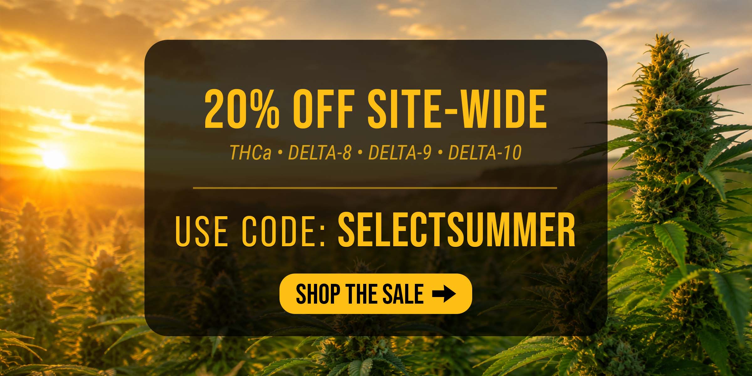 Earthy Select - Summer Solstice Sale - 20% Off SiteWide - Use Code: SELECTSUMMER