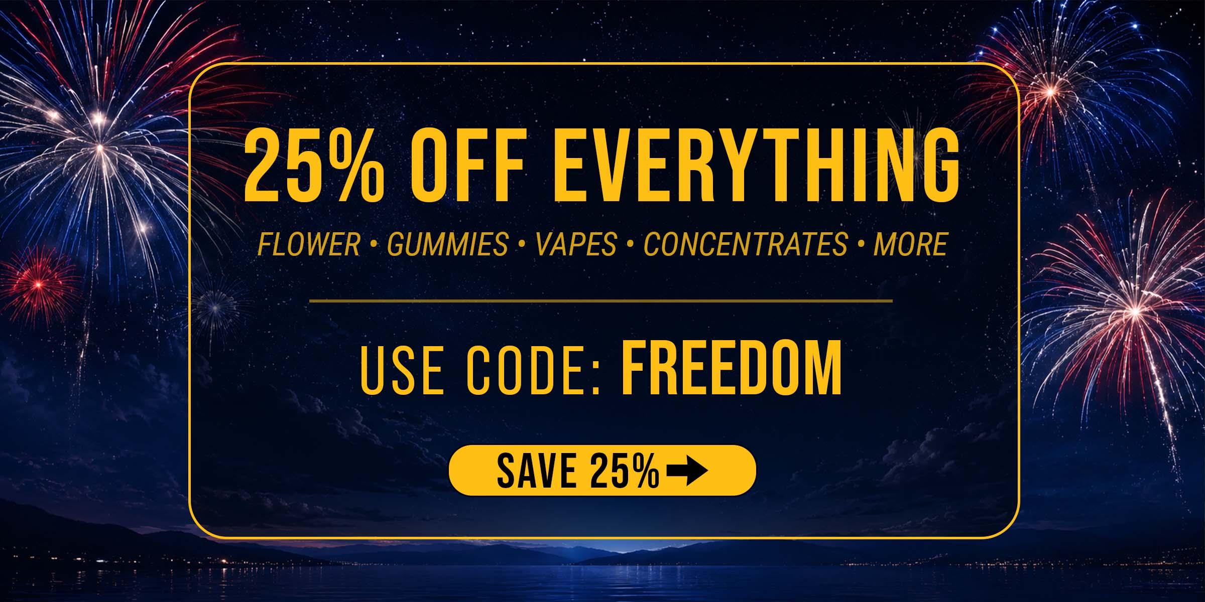Earthy Select - 4th of July Sale - 25% Off SiteWide - Use Code: FREEDOM