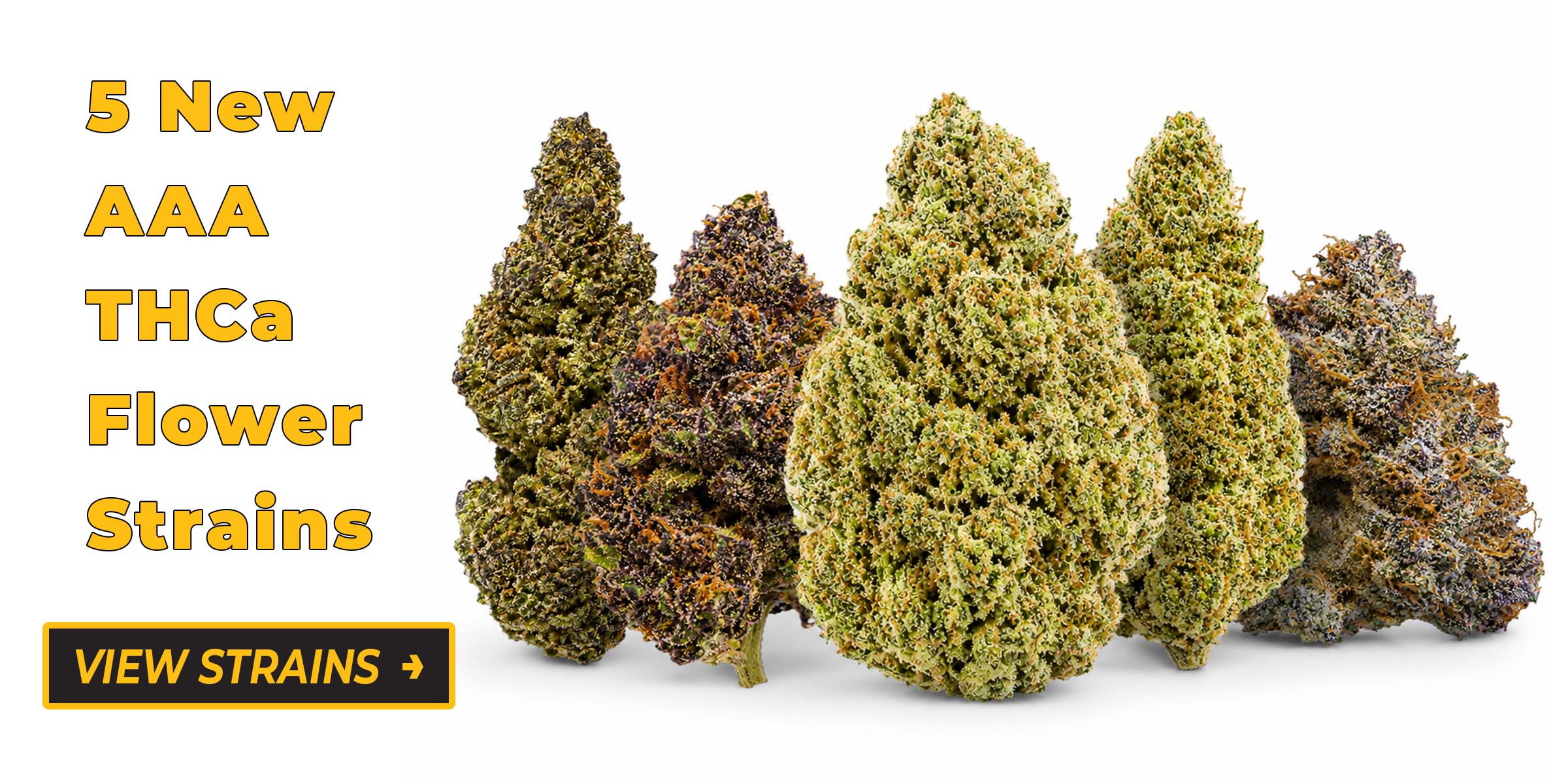 5 New AAA THCa Flower Strains from Earthy Select