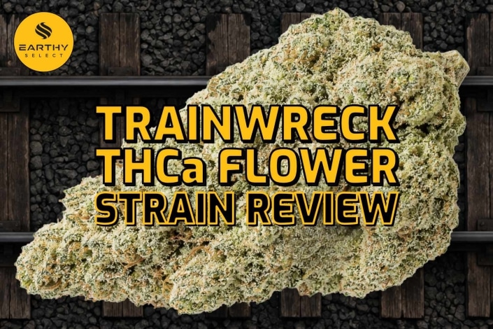 Earthy Select - Trainwreck - AAA THCa Flower Strain Review