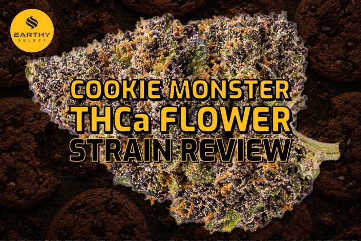 Earthy Select - Cookie Monster - AAA THCa Flower Strain Review