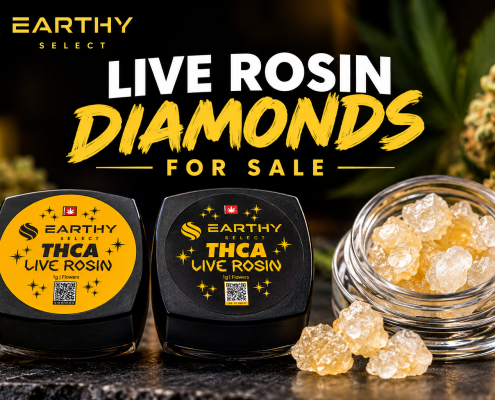 Live rosin diamonds for sale