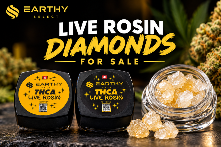 Live rosin diamonds for sale